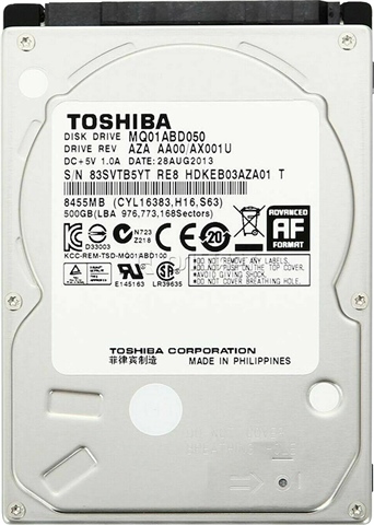 Toshiba MQ01ABD050 500GB SATA - CeX (UK): - Buy, Sell, Donate